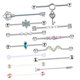 thumbnail image 1 of Barra industrial Zulema de acero inoxidable 13x14 1 y 1/2 pulgadas, 1 of 7