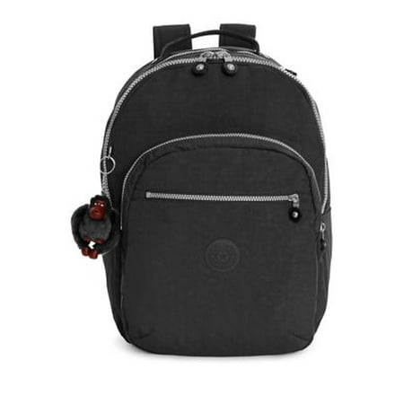 kipling padded seoul backpack nylon strap shoulder laptop