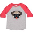thumbnail image 3 of Inktastic Cute Pug Puppy Dog Boys or Girls Toddler T-Shirt, 3 of 5