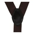 thumbnail image 3 of CTM  Elastic Y-Back Sleek Swivel Hook Suspenders (Men), 3 of 5