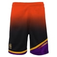 thumbnail image 2 of Youth Mitchell & Ness Orange/Black Phoenix Suns 1996/97 Hardwood Classics Fadeaway Reload 3.0 Swingman Shorts, 2 of 4