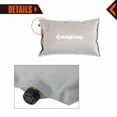 thumbnail image 5 of KingCamp Matelas de Camping Autogonflant Double avec 2 Oreillers, Gris, 5 of 5