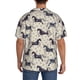 thumbnail image 3 of Fotbe Horse Camisa Estampada de Manga Corta para Hombre, Casual de Verano, Estilo Playero, Sin Arrugas-Large, 3 of 5