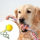 thumbnail image 2 of Greeniant Bola para masticar, juguete para masticar, suministros para perros, Color brillante, simplemente use una superficie lisa, accesorios para Suministros para perros 7cm/Amarillo Greeniant PT005063-01, 2 of 6