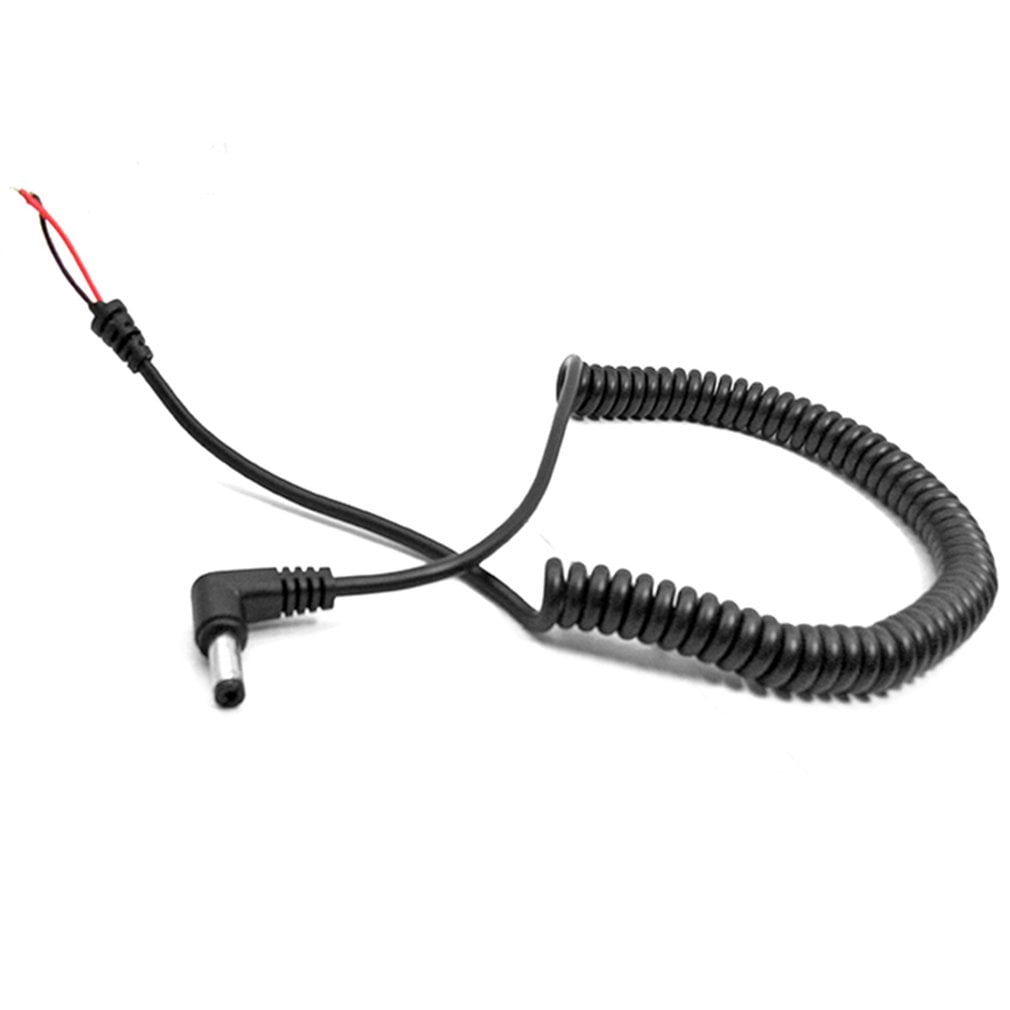 Safe-Cable de alimentación de 5,5x2,1mm Compatible con Cable de ali 