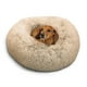 thumbnail image 1 of Best Friends by Sheri - Abrazador de rosquillas de piel sintética de lujo Shag (varios tamaños), cama con cojín redondo para gatos y perros con forma de rosquilla, con relieve ortopédico, se calienta, 1 of 5