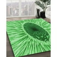thumbnail image 2 of Ahgly Company Indoor Rectangle Patterned Stoplight Go Green Area Rugs, 8' x 12', 2 of 6