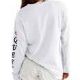 thumbnail image 3 of Long Sleeve Queen Poke Print Women Casual Shirt Tops, 3 of 3