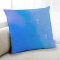 thumbnail image 1 of Ahgly Company Color Focus Blue Indoor Throw Pillow, 18 inch by 18 inch, 1 of 6