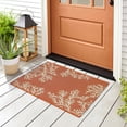 thumbnail image 1 of Liora Manne Esencia Coral Edge Indoor Outdoor Mat Sunset, 1 of 6