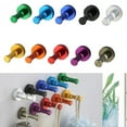 thumbnail image 5 of Fule 1 X Single Hook Hat Coat Clothes Door Bathroom Wall Hook Hanger Space Aluminum, 5 of 9