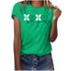 thumbnail image 1 of Camisetas con estampado de letras y cuello redondo de verano para mujer, blusas femeninas cómodas y elegantes, Tops OAVQHLG3B Store  lin121212, 1 of 5
