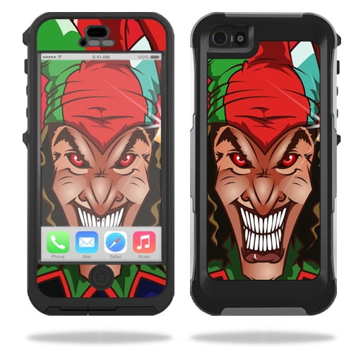 Mightyskins Protective Vinyl Skin Decal Cover For Otterbox Preserver Iphone 5 5s Case Wrap Sticker Skins Jolly Jester Walmart Com Walmart Com