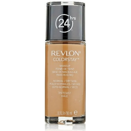 Revlon ColorStay for Normal/Dry Skin Makeup, Toast [370] 1 (Best Makeup For Dry Acne Prone Skin)
