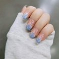 thumbnail image 2 of Namotu 24 Uds prensa en uñas postizas llama ataúd cuadrado acrílico uñas postizas pegamento de fuego en uñas para mujeres niñas salón de manicura Diy oso de fresa  Hogar, 2 of 2