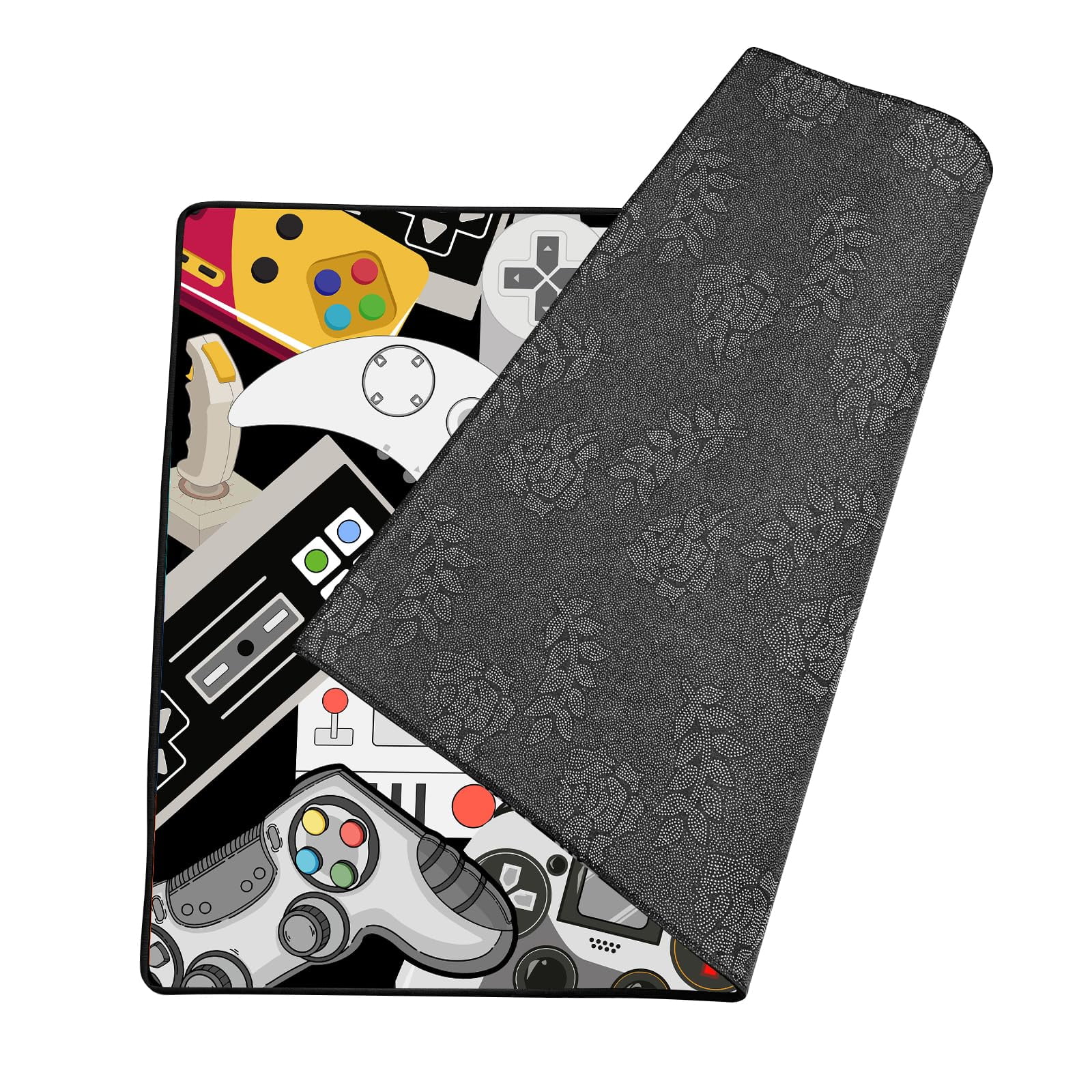 Game Rug Teen Boys Carpet with Game Controller Decoration, 3D Gaming Rugs for Boys Bedroom Living Room Playroom, Non-Slip Gamer Carpet Children Gaming Area Rugs (60" x 40")