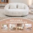 thumbnail image 4 of Villeston High-Back Bean Bag Sofa for Adults and Children, Indoor/Outdoor, Soft Casual,Beige, 4 of 6