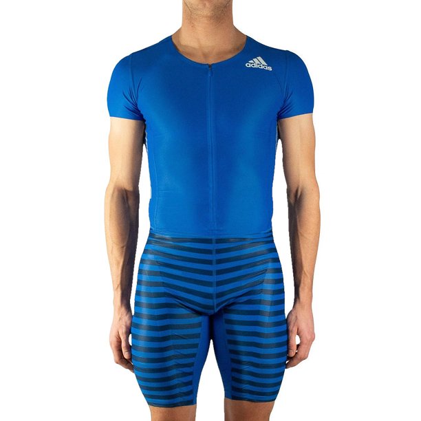 Adidas Adizero Sleeveless Compression Running Suit (XLarge, Blue) - Walmart.com