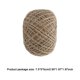 thumbnail image 2 of 328 pies Jute Natural Twine multifunción Twine Brown Jute Cordón de cuerda Twine delgada Cáñamo de cáñamo para decoración de embalaje de regalos, 2 of 9