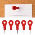 thumbnail image 2 of Decorative Alloy Push Pins With Landmark Shape Photo Organizers Easy Installation Wall Decoration Display Tool, 2 of 8