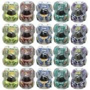 OGITUDE 24Pcs Plastic Pullback Cars Friction-Powered Toy Cars Mini Car Toy Toddler Toys for Kids (Random Style)