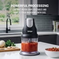 thumbnail image 3 of Ninja Express Chop 200 W Food Processor, Mince, Puree, One-Touch, Non-Slip Base, Dishwasher Safe, NJ100WM Black, 3 of 9