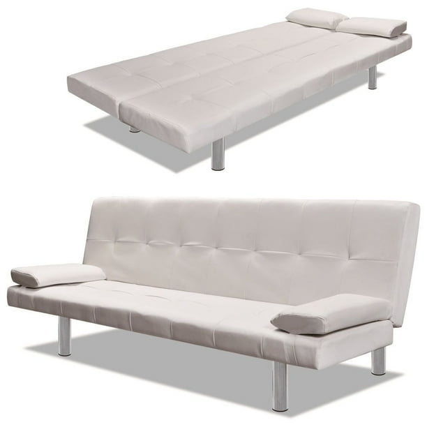 Simple and unassuming, this understated futon sofa bed adds functionality and modern style to your decor. walmart