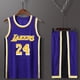 thumbnail image 4 of Kobe basketball uniform suit James jersey Lakers Zijin No. 24 team uniform student class uniform summer, 4 of 5