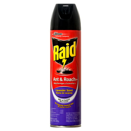New 330955  Raid Ant  Roach 17.5 Oz Lavender Scent (12-Pack) Trap And Pesticide Cheap Wholesale Discount Bulk Cleaning Trap And Pesticide Bud