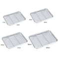 thumbnail image 4 of Limei Baking Tray Safe Heat Resistant Baking Pan Reusable Daily for Barbecue, 4 of 7