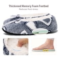 thumbnail image 4 of Ecetana Women's Fuzzy Slippers Warm Plush House Shoes Slip On Winter Cozy Bedroom Slippers, 4 of 8