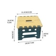 thumbnail image 3 of Liquidation de Marchepied Pliant! Marchepied Portable Pliable, Marchepied Pliant Marchepied Pliant Compact Chaise d'Extérieur pour Se Reposer Ultraléger Pratique Durable Bleu Petit, 3 of 6