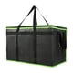 thumbnail image 5 of Bolsa térmica para entrega de pizza Bolsas térmicas para pizza para viajes Picnic Personal negro y verde, 5 of 9