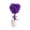Purple, variant on Heart Shaped Bonsai Potted Home Desk for Indoor Spaces Elegant White Small Tabletop Ornament,26 cm,Yellow