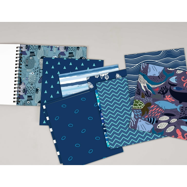 Blocco Carte Scrapbooking 6x6 – 25 Fogli Geometrici Double Face, Cartoncino Colorato 150gsm Per Album Fai Da Te E Biglietti
