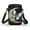 Butterfly Crescent Moon, variant on Cherry Blossom Fish Scale Pattern Crossbody Sling Bags with Women Adjustable Shoulder Strap Women Messenger Bag Unique Gift Polyester