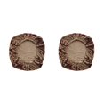 thumbnail image 1 of Guardoinrt Housse de Chaise Pivotante Douce et Respirante Expérience d'Assise Housse de Coussin Rouge Brique 2Set, 1 of 6