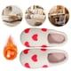 thumbnail image 5 of Casa Peludas Felpa Con Forma Corazón Antideslizantes Transpirables para Otoño E Invierno, 5 of 9