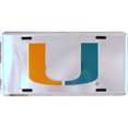 thumbnail image 1 of Miami Hurricanes Anodized License Plate, 1 of 2
