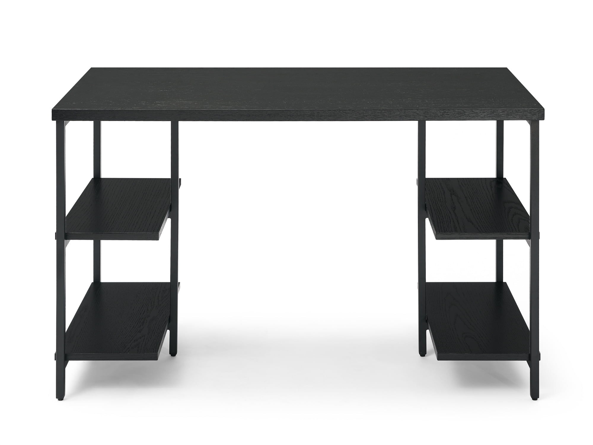 LAUSATEK Classic Computer Desk Table with Adjustable Leg Pads for Home