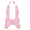 Pink, variant on Car Travel Pillow for Kids, Removable Cover H-Shaped Pillow for Adult and Children, Road Trips Pillow for Car, Gray