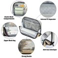thumbnail image 4 of Vertical Pencil Case Pencil Bag Pencil Cases Large Capacity Storage Pencil Box Paintbrush Box Office Supplies Box Gray Forest, 4 of 7