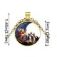 thumbnail image 4 of Xihbxyly Collar con Colgante Antiguo, Joyería de Aleación Multicolor, Diseño Navideño Único, Elegante Altura de 2,7 Cm, Accesorio de Moda, Regalo Navideño, Empaquetado Individualmente., 4 of 4