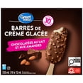 thumbnail image 2 of Great Value Milk Chocolatey Almond Ice Cream Bars, 720 mL (10 x 72 mL), 2 of 5