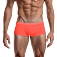 thumbnail image 2 of Uikmnh Men Breathable Underpants Solid Pouch Shorts Lightweight Blend Everyday Underwear, 2 of 8
