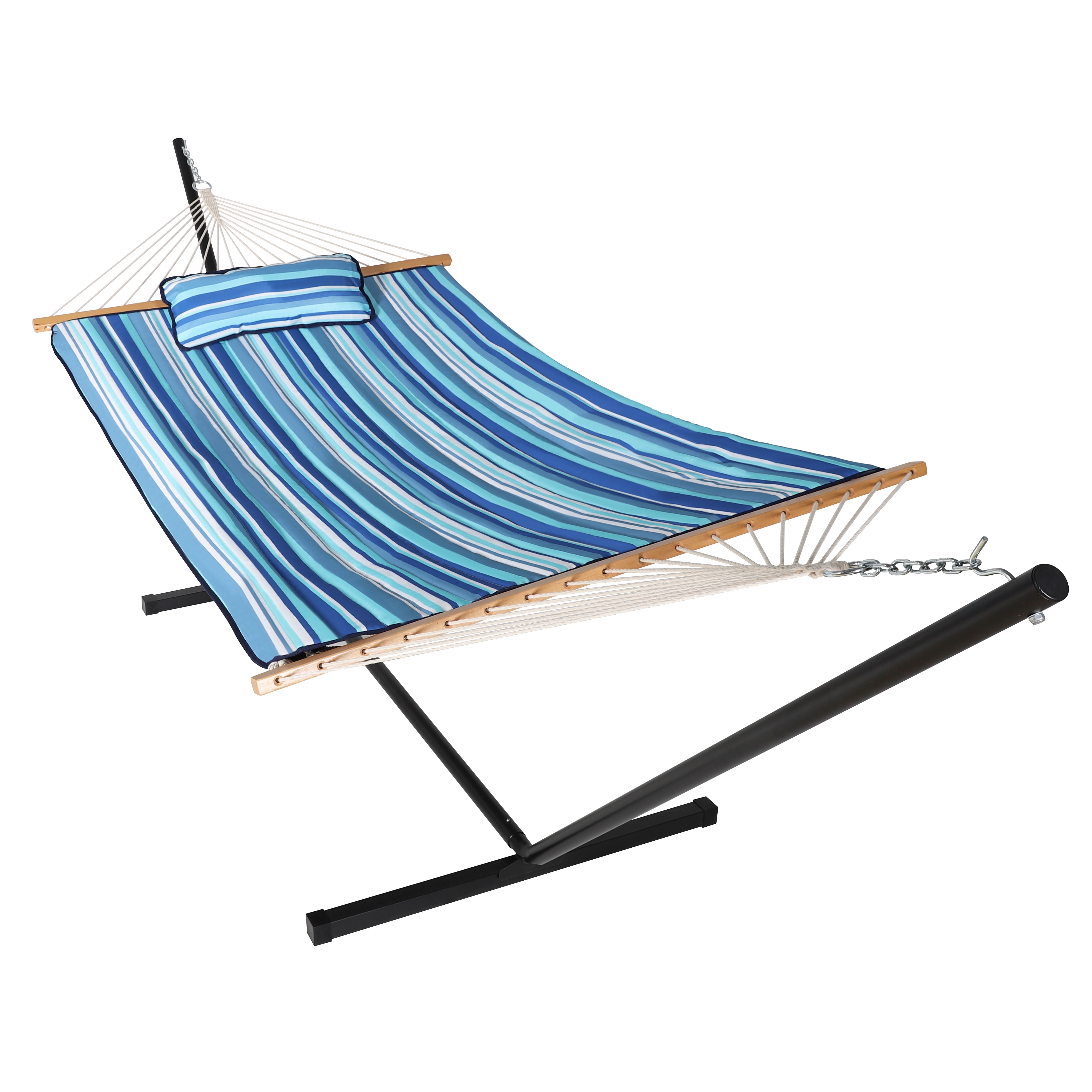 VEIKOUS 2 Person Double Hammock w/Stand 450lbs Capacity, Portable