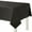 Black, variant on ELEGANI Flannel-Backed Vinyl Tablecloth | Waterproof, Stain-Resistant, Easy Care | for Indoors and Outdoors -Gold