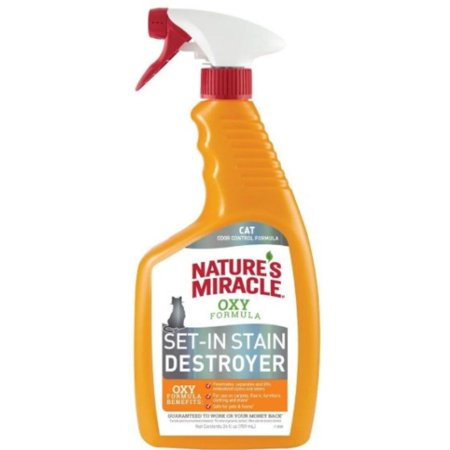 UPC: 0018065981707 | Natures Miracle Just For Cats Orange Oxy Stain And Odor Remover – 24 Oz