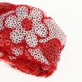 thumbnail image 3 of GUOOL 14 Yards Embroidered Sequin Lace Ribbon for , Costume, Dressmaking red red, 3 of 7