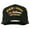 Black, variant on WWII Korean Veteran Patched Cotton Twill Cap - White OSFM
